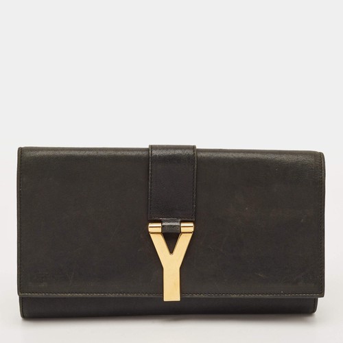 Pochette cuir vert - pochette,