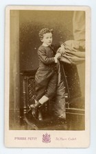 CDV PHOTO Pierre PETIT à