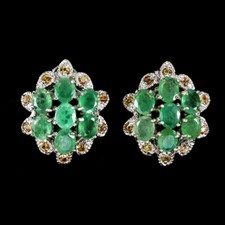 925 Argent Sterling Boucles