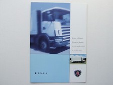 Catalogue, brochure, camion, truck, Scania type 94 114 bennes à ordures, 1998