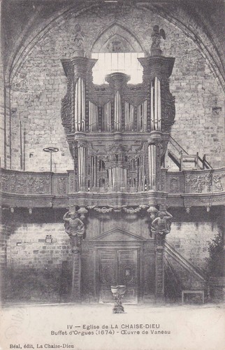 Chaise dieu église - la,