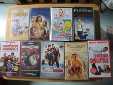 Lot de 9 Video K7 Enfants VHS