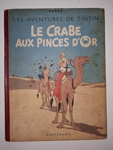 Herge tintin crabe - tintin,