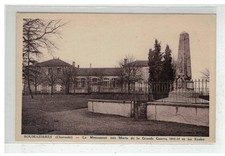 16 ROUMAZIERES MONUMENT AUX