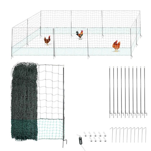 Filet cloture poule 30m - cloture,