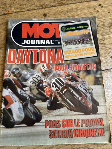 Moto journal 403 - 403, yamaha