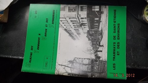 Magazine tramways vapeur - tramways,