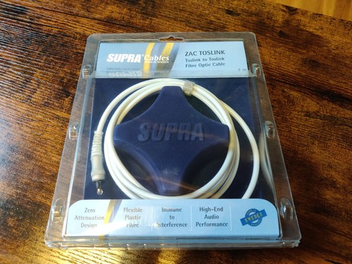 Supra cables optical audio - cables,