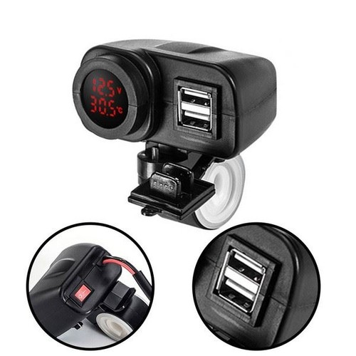 Chargeur avec voltmètre - avec,