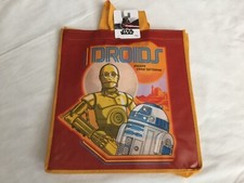 Disney STAR WARS Droids Reuseable Shopping Tote Bag Escape From Tattooine 