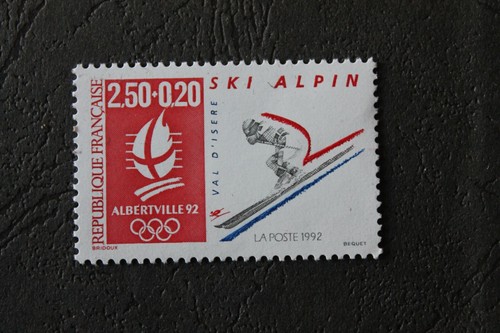 Timbre france ski alpin - france,