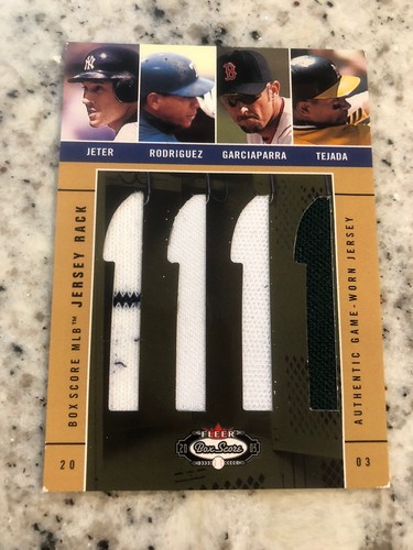 2003 fleer box score - fleer, quad