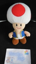doudou peluche champignon Toad SUPER MARIO NINTENDO 22cm