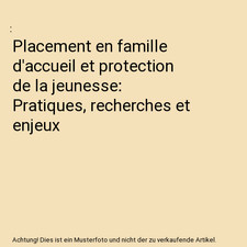 Placement en famille d'accueil