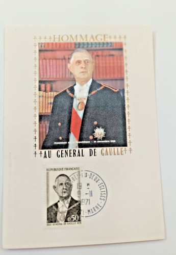 1971 carte 1er - 1971, jour