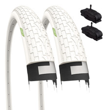 2 Pneus Blancs 20 X 1.95