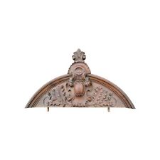 fronton de meuble ancien en chêne