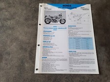 FICHE TECHNIQUE HONDA VTR 1000