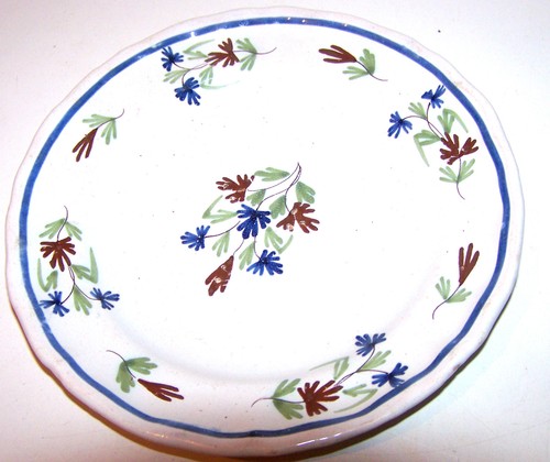 Assiette faïence èm a - faÏence, 19