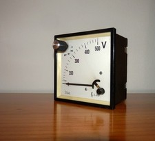 Voltmètre analogique 0 500 - :, 0-500