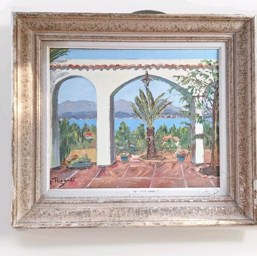 Peinture huile provence - huile,