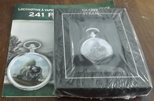 MONTRE A GOUSSET Mécanique 241 P SNCF d'après guerre, édition Atlas,sous blister