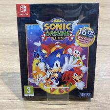 Sonic Origins Plus Nintendo Switch Neuf Sous Blister  FR