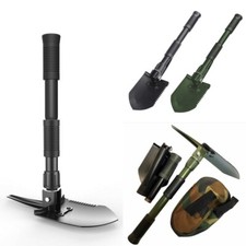 Mini Pelle Pliante Avec le Talon Camping Spaten Scie Hache Bw Bêche de Champ Sac