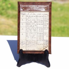 Ancien porte calepin