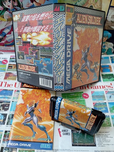 Megadrive alien soldier - md:,