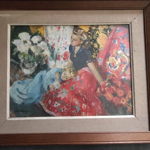 Superbe grand tableau de - superbe,
