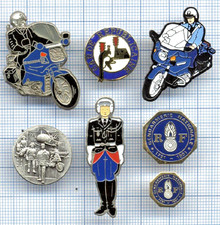 Lot Pin's GENDARMERIE GARDE
