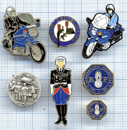Lot pin gendarmerie garde - lot,