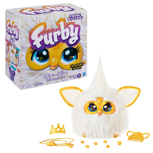 Hasbro furby blanc or - furby,