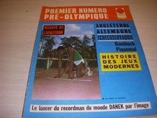 MIROIR ATHLETISME 09 09.1964 HISTOIRE JEUX OLYMPIQUES MODERNES BAMBUCK PIQUEMAL