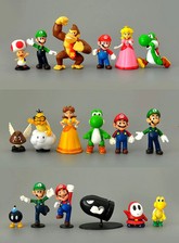 Lot 18 figurines Super Mario