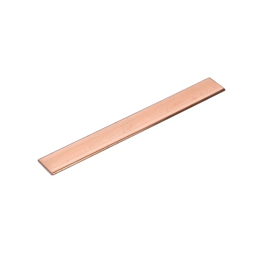 Barre cuivre x25 x6 - cuivre, 1/8"x25/32"x6"