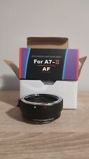 Adaptateur AF - Canon EF vers Sony NEX   Sony ALPHA ILCE a7, a9, 3xxx, 5xxx 6xxx