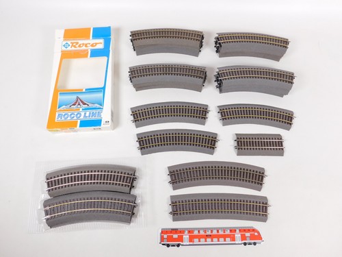 Roco line 38x rails - line, h0