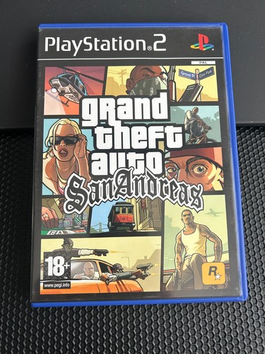 Jeu ps2 gta san andreas - andreas, "