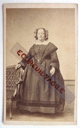 Cdv photo second empire femme - cdv,