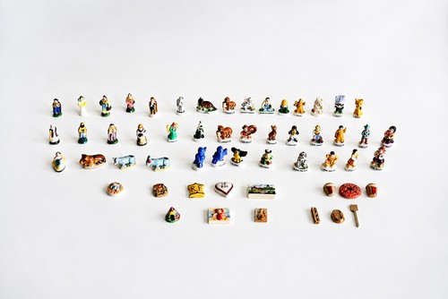 Lot 60 fèves collection - lot,