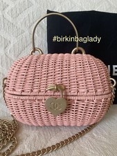 *RARE* CHANEL Pink Heart Logo