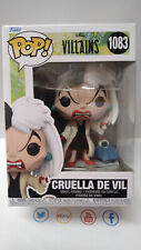 Funko Pop! DISNEY Villains 1083 Cruella de Vil (FU27)