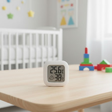 THERMOMÈTRE HYGROMÈTRE NUMÉRIQUE NEUF Température Humidité BÉBÉ MAISON LCD