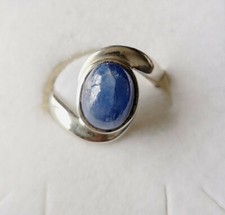 Bague en Saphir Taille 55 sur Argent 925 millièmes 