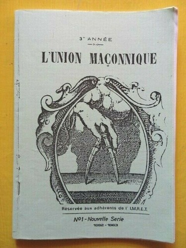 Union maçonnique revue de - l'union,
