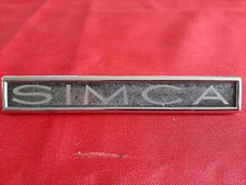 ancien emblème insigne logo simca voiture