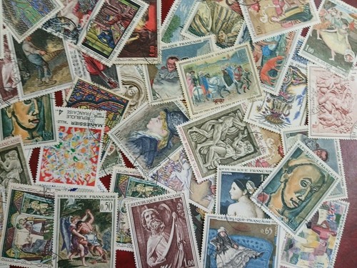 Timbres france thématiques - de,