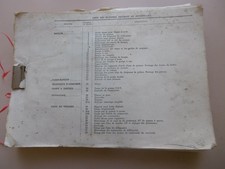 Citroën - Catalogue manuel des pièces détachées 15/6 Traction Avant 15 cv 6 cyl.